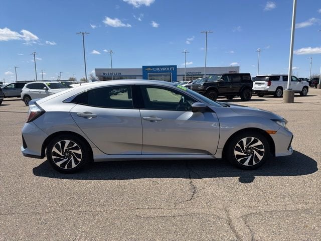 Used 2018 Honda Civic Hatchback LX with VIN SHHFK7H26JU220635 for sale in Albert Lea, Minnesota