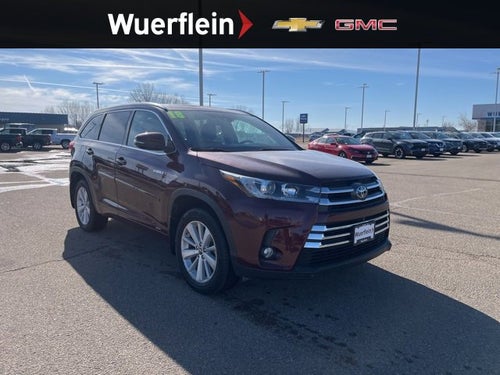 2018 Toyota Highlander Hybrid Limited