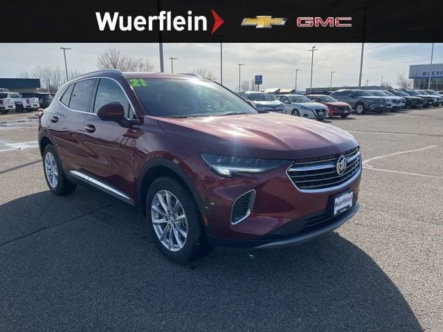 Certified 2021 Buick Envision Preferred with VIN LRBFZMR44MD148680 for sale in Albert Lea, Minnesota