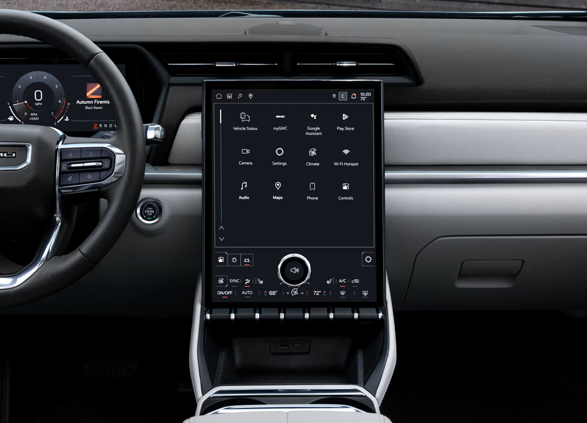 Connected technology in the 2027 GMC Terrain